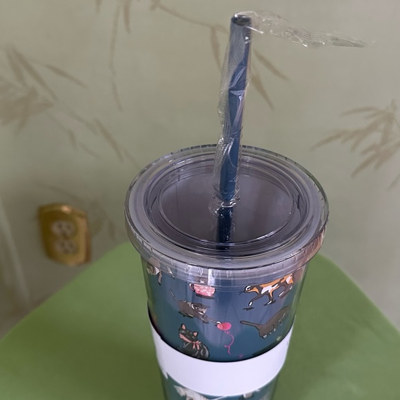 COPY - VERA BRADLEY CAT'S MEOW TRAVEL TUMBLER:NWT CATS - Picture 6 of 8